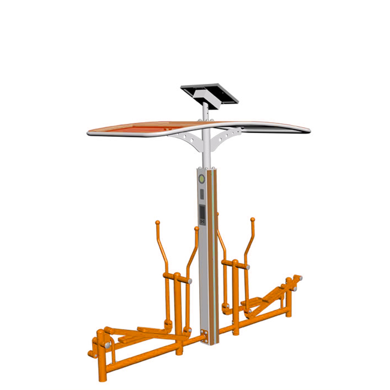 智能双位平步机 - kaiyun开云官网校园健身路径设备。